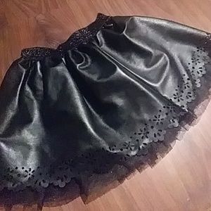 SOLD children's place Black skirt